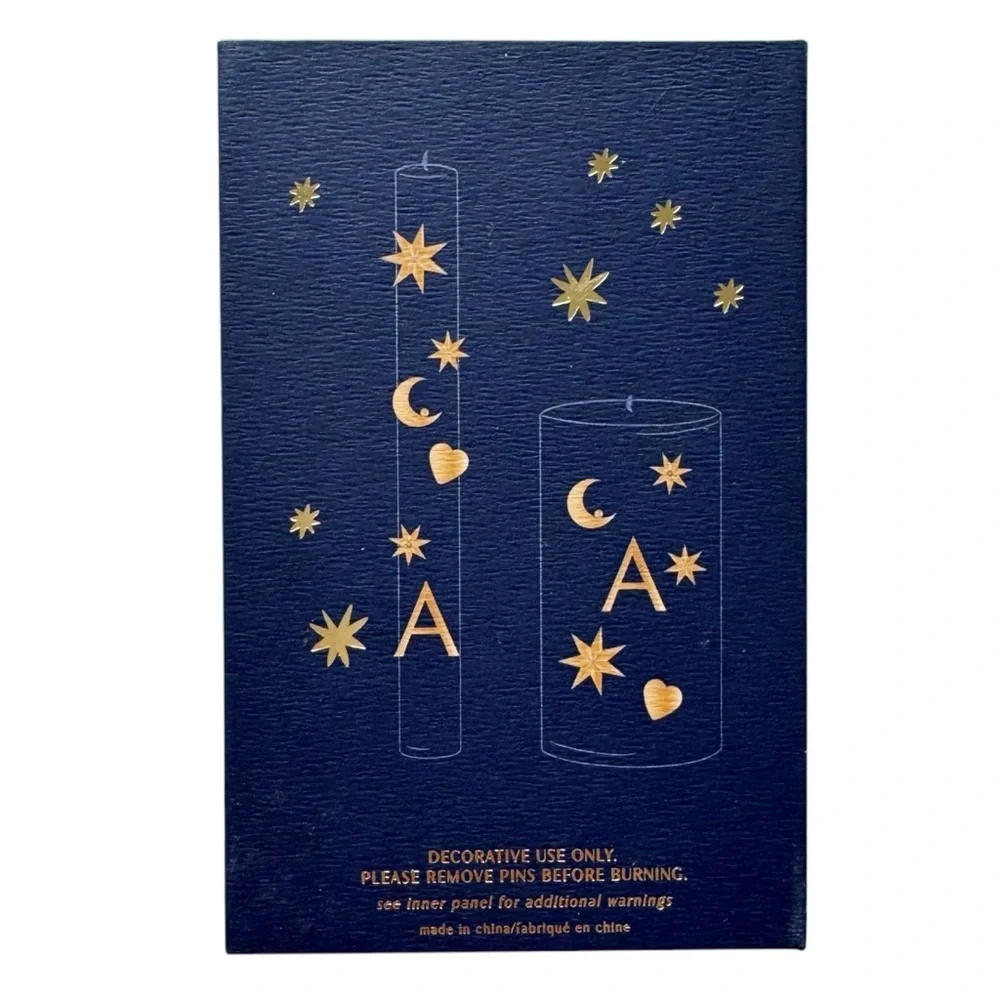 Anthropologie Monogram Candle Charms | L_5